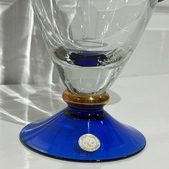 New Crystal Clear  Handcrafted crystal pitcher Made in Romania - Picture 7 of 13